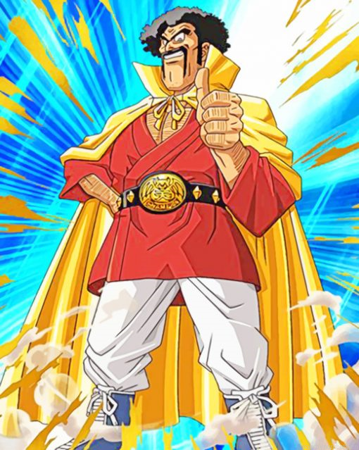 Mr Satan Painting By Numberss.png