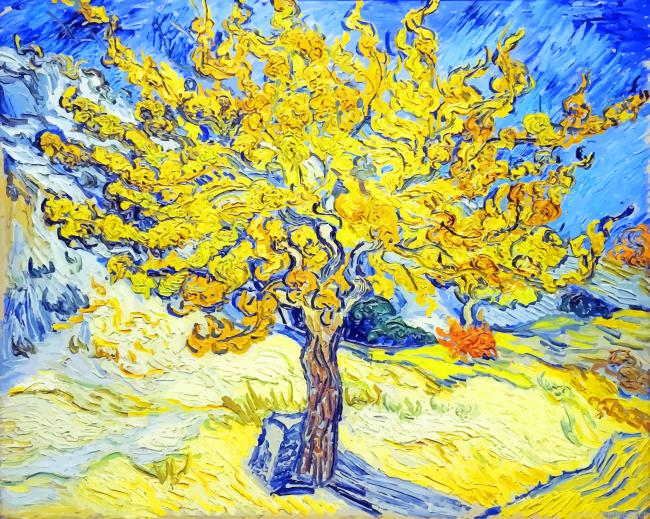 Mulberry Tree Van Gogh Painting By Numbers.png