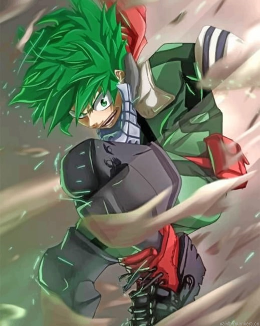 My Hero Academia Anime Painting By Numberss.png