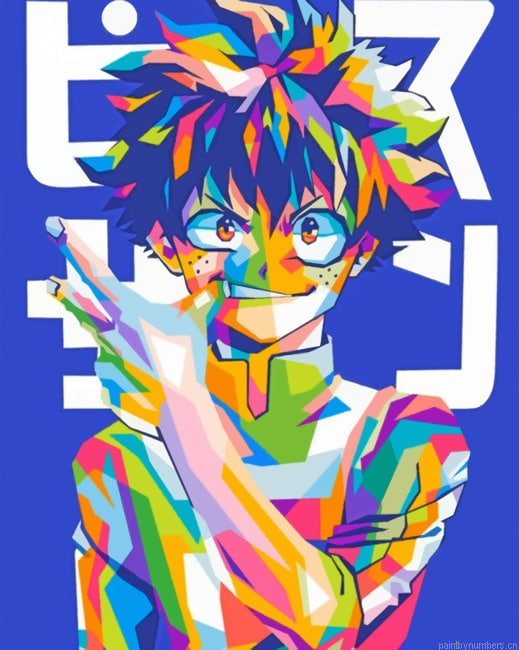 My Hero Academia Painting By Numberss.png