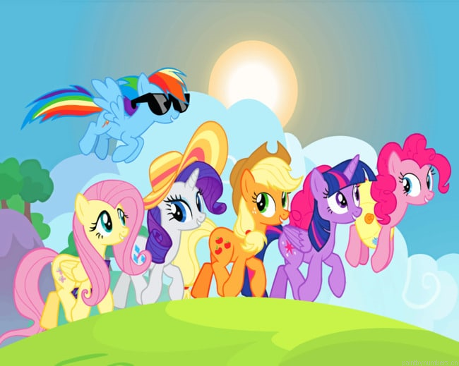 My Little Pony Animation Painting By Numbers.png