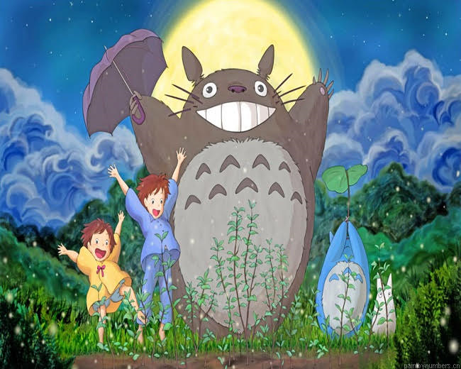 My Neighbor Totoro Animations Painting By Numberss.png