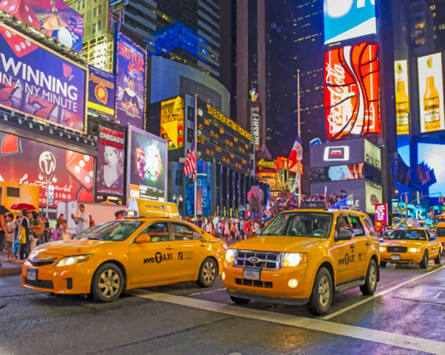 Nyc Taxis Painting By Numbers.png