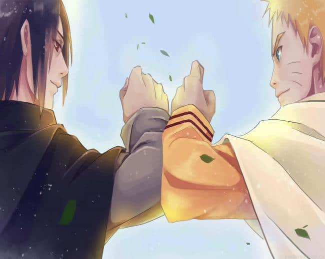 Naruto And Sasuke Animations Painting By Numberss.png