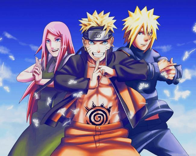 Naruto Shippuden Anime Painting By Numberss.png