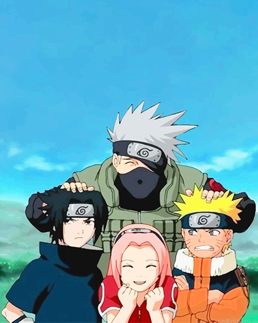 Naruto Shippuden Sasuke Animations Painting By Numberss.png