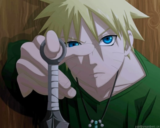 Naruto Uzumaki Anime Hero Painting By Numberss.png