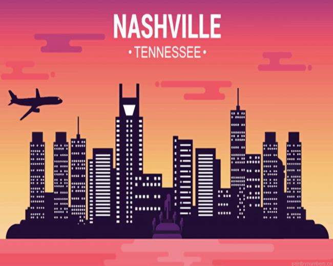 Nashville Illustration Painting By Numberss.png