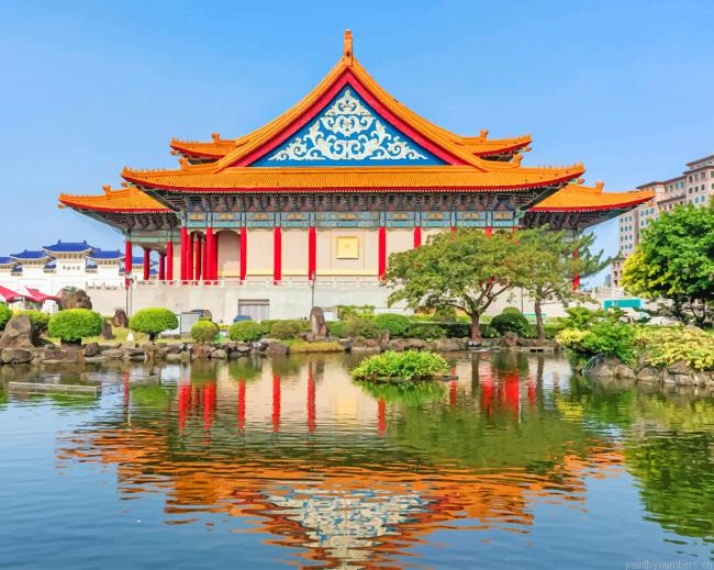National Chiang Kai Shek Landmarks Painting By Numberss.png