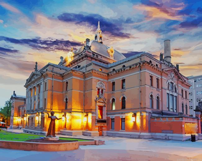 Nationaltheatret Oslo Norway Painting By Numberss.png