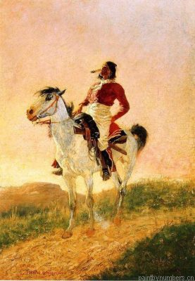 Native American Cowboy Painting By Numbers.png