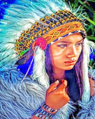 Native American Girl Painting By Numberss.png