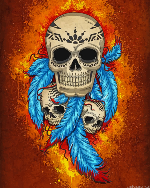 Native Skulls Painting By Numberss.png