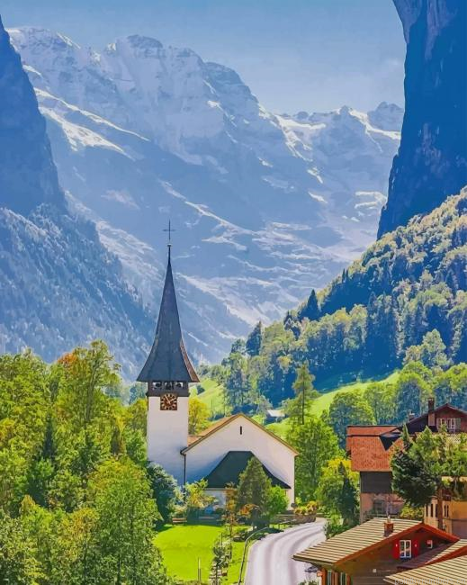 Nature In Austria Landscapes Painting By Numberss.png