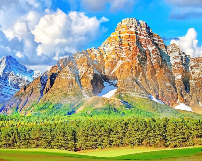 Nature Mountains Landscapes Painting By Numberss.png