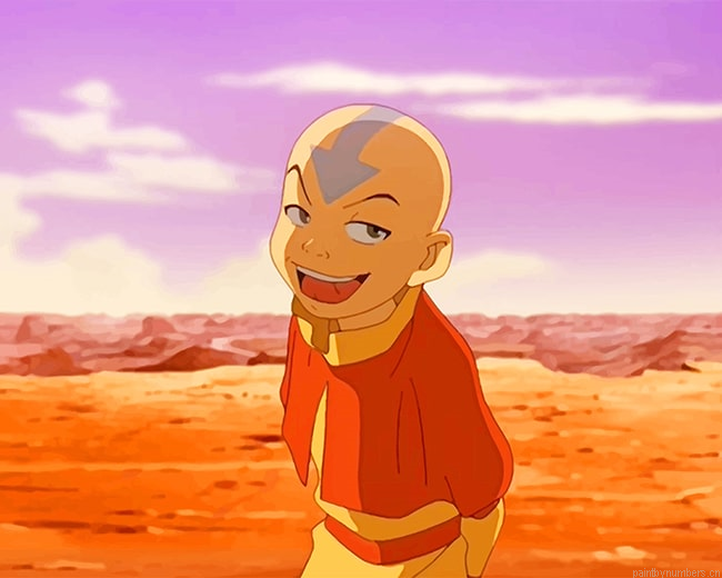 Naughty Aang The Last Airbender Animations Painting By Numberss.png