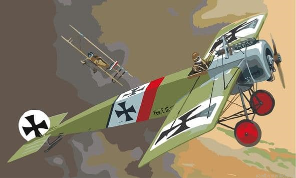 Nazi Airplane Aircraft Painting By Numbers.png