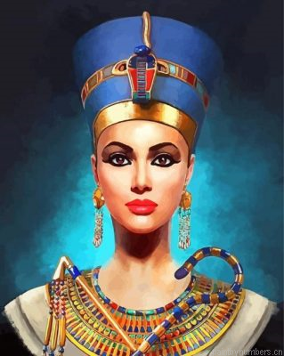 Nefertiti Egypt Queen Painting By Numbers.png