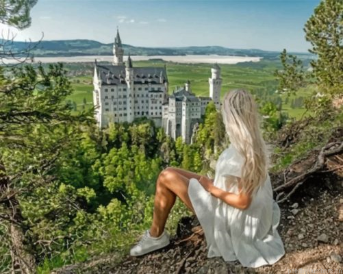 Neuschwanstein View Painting By Numbers.png
