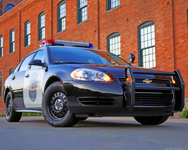 New York Police Car Painting By Numberss.png