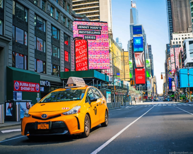 New York Taxi Painting By Numbers.png
