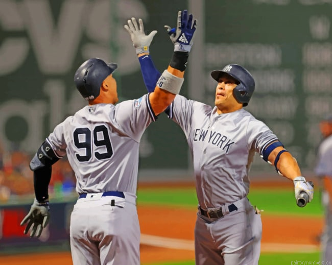 New York Yankees Team Baseball Painting By Numberss.png