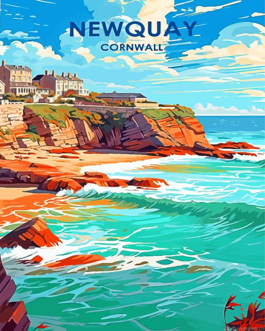 Newquay Art Painting By Numberss.png