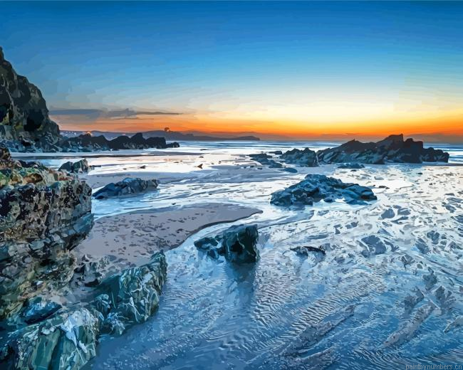 Newquay Beach Painting By Numberss.png