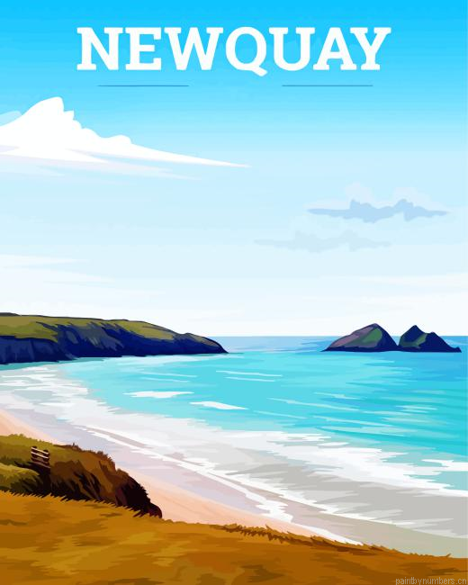 Newquay Poster Painting By Numberss.png