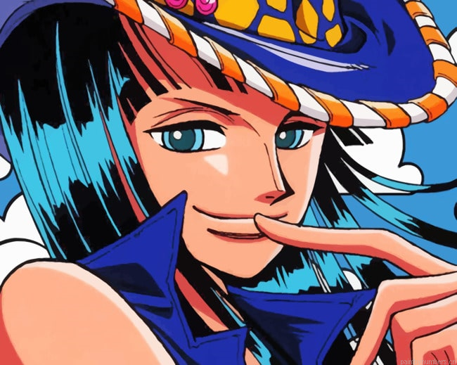 Nico Robin Amines Painting By Numbers.png