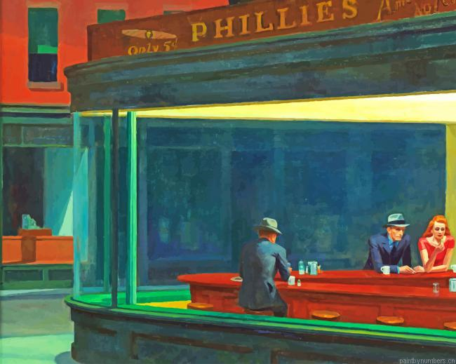 Nighthawks Painting By Numberss.png