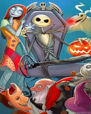 Nightmare Before Christmas Animation Painting By Numbers.png