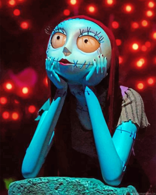 Nightmare Before Christmas Disney Painting By Numberss.png