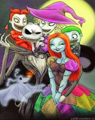 Nightmare Before Christmas Painting By Numbers.png