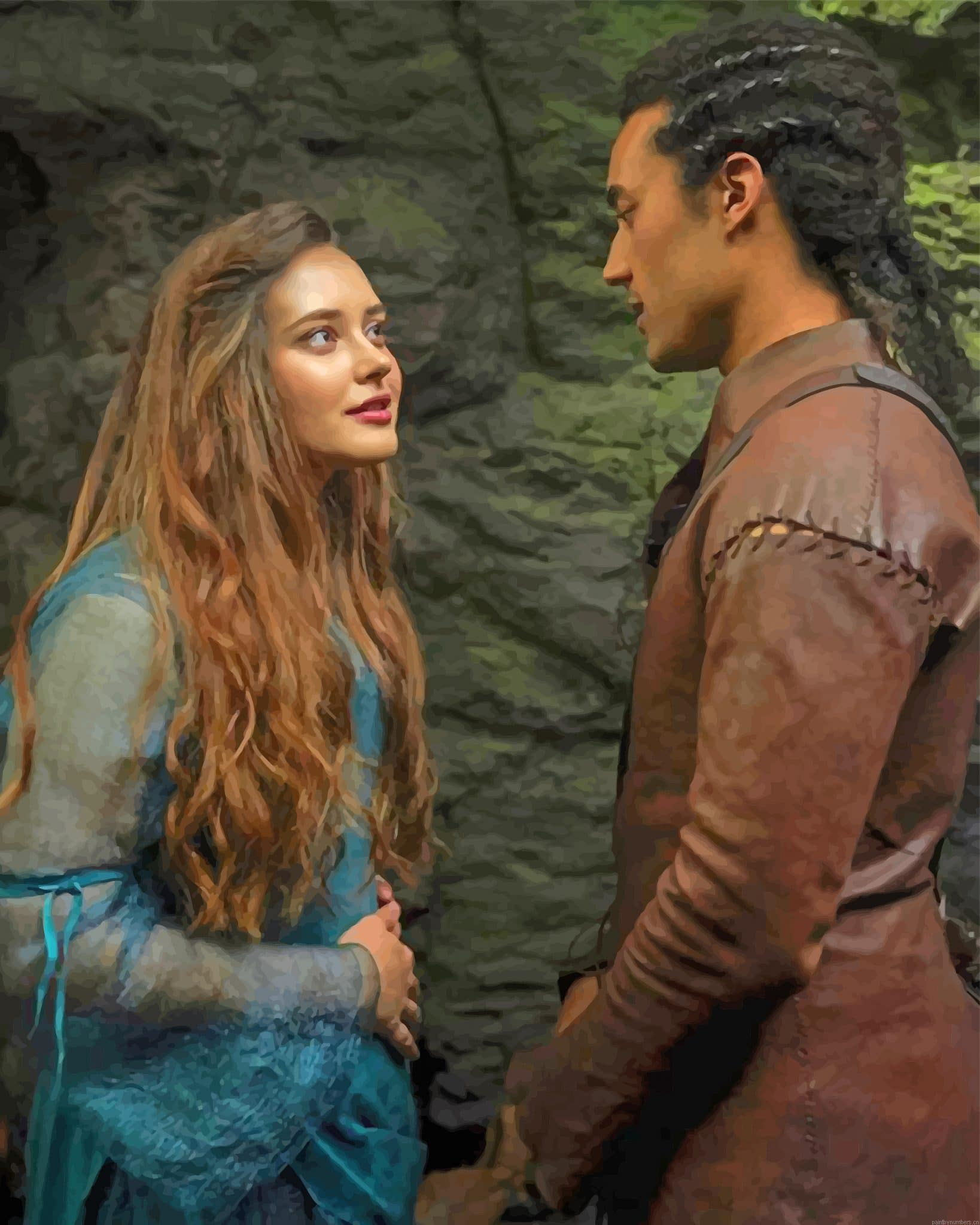 Nimue And King Arthur Cursed Painting By Numberss.png