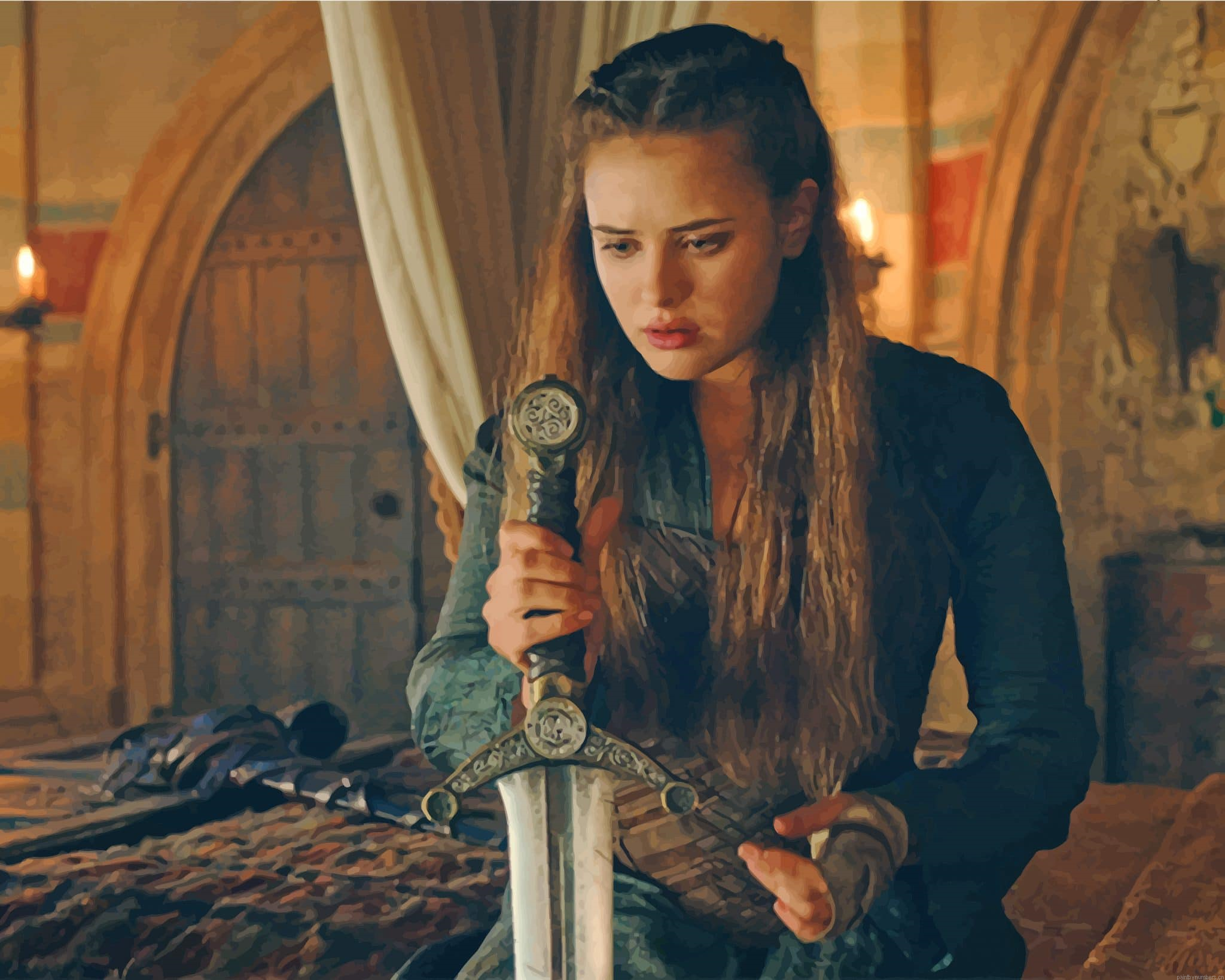 Nimueh Cursed Katherine Langford Painting By Numberss.png