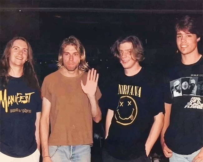 Nirvana American Band Painting By Numbers.png