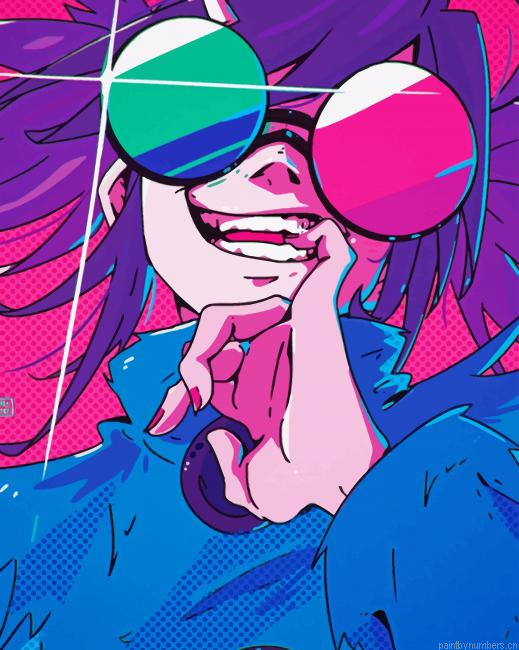 Noodle Gorillaz Painting By Numbers.png