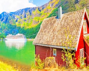 Norway Nature Painting By Numbers.png