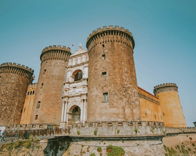 Nuovo Castle In Italy Buildings Painting By Numberss.png