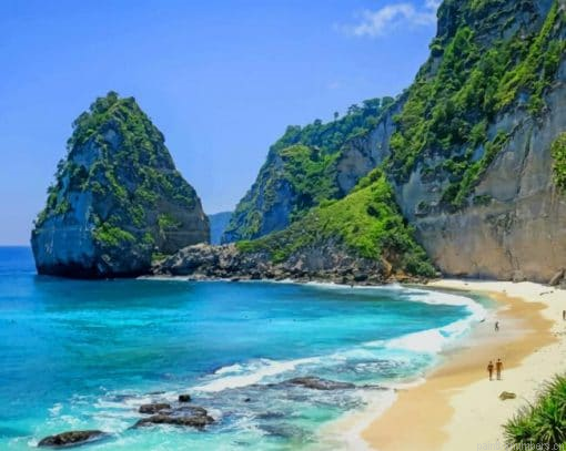 Nusa Penida Beach Bali Indonesia Painting By Numberss.png