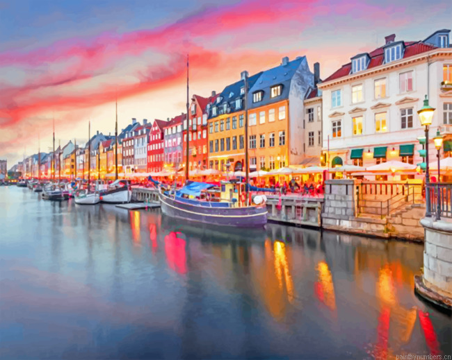 Nyhavn Denmark Painting By Numberss.png