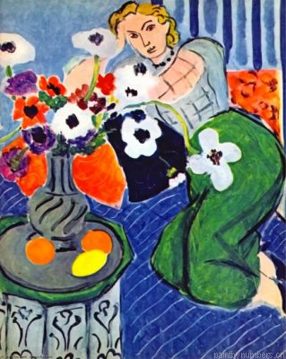 Odalisque Blue Harmonie Matisse Painting By Numbers.png