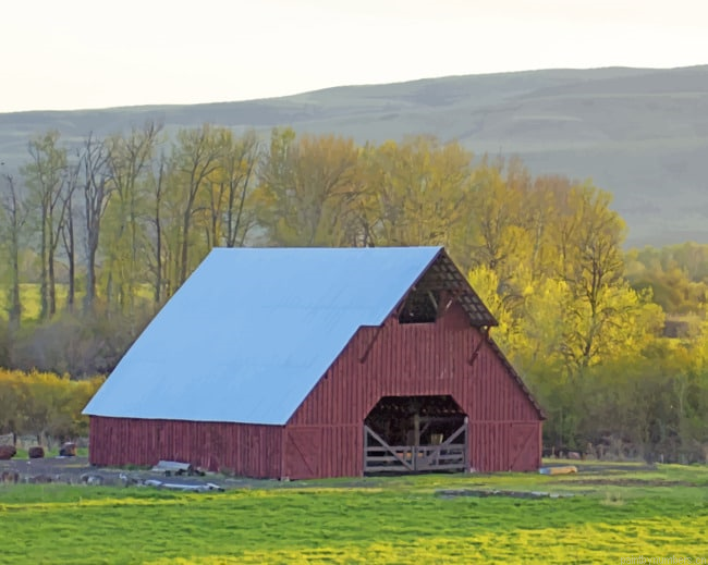 Old Barn On Farmlands Painting By Numberss.png