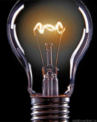 Old School Light Bulb Painting By Numbers.png