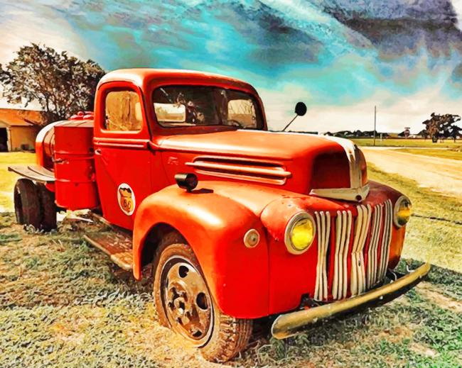 Old Truck Painting By Numberss.png