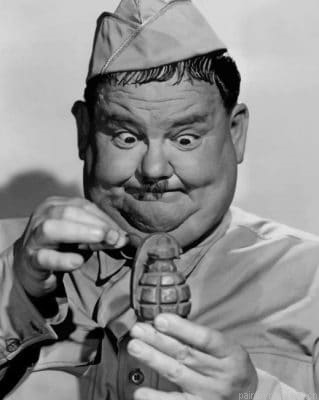Oliver Hardy Great Guns Painting By Numberss.png