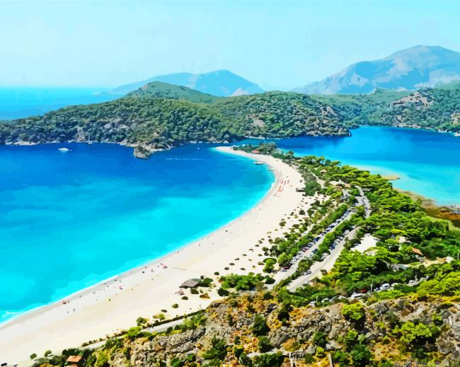 Oludeniz Beach Painting By Numberss.png