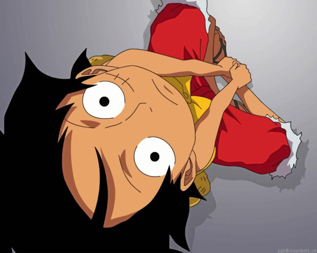One Piece Monkey D Luffy Animes Painting By Numberss.png