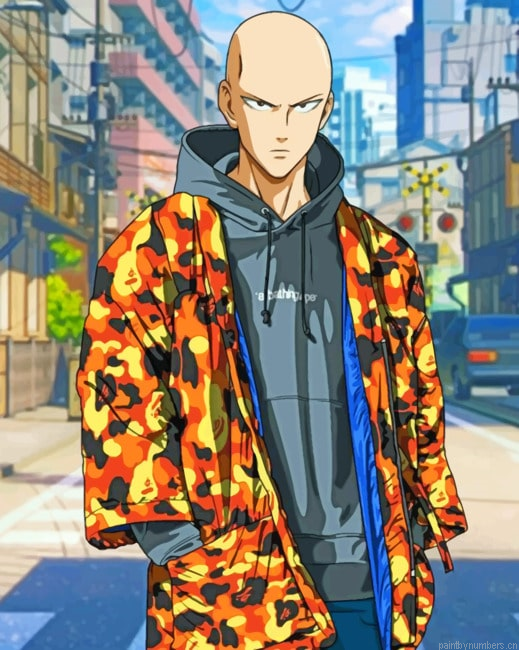 One Punch Man Animations Painting By Numbers.png